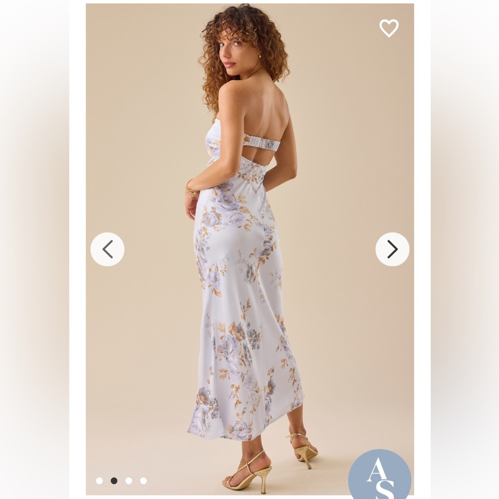 New with tags Altar’d State Paityn Floral Strapless Maxi Dress - Picture 2 of 4